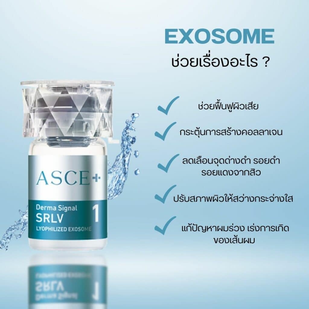 Exosome ช่วยเรื่องอะไร