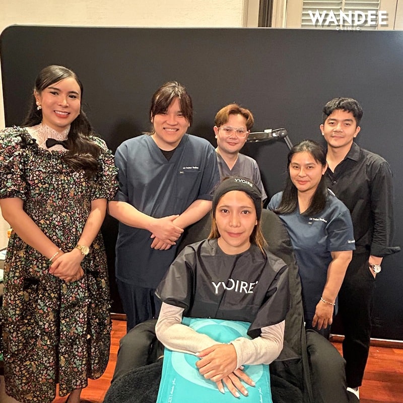 แพทย์ Wandee Clinic เข้าร่วมการอัพสกิล