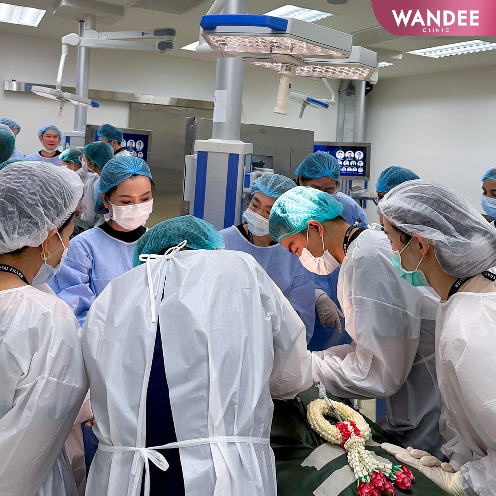 vแพทย์ Wandee Clinic อัปเดตเทคนิคการเติมฟิลเลอร์
