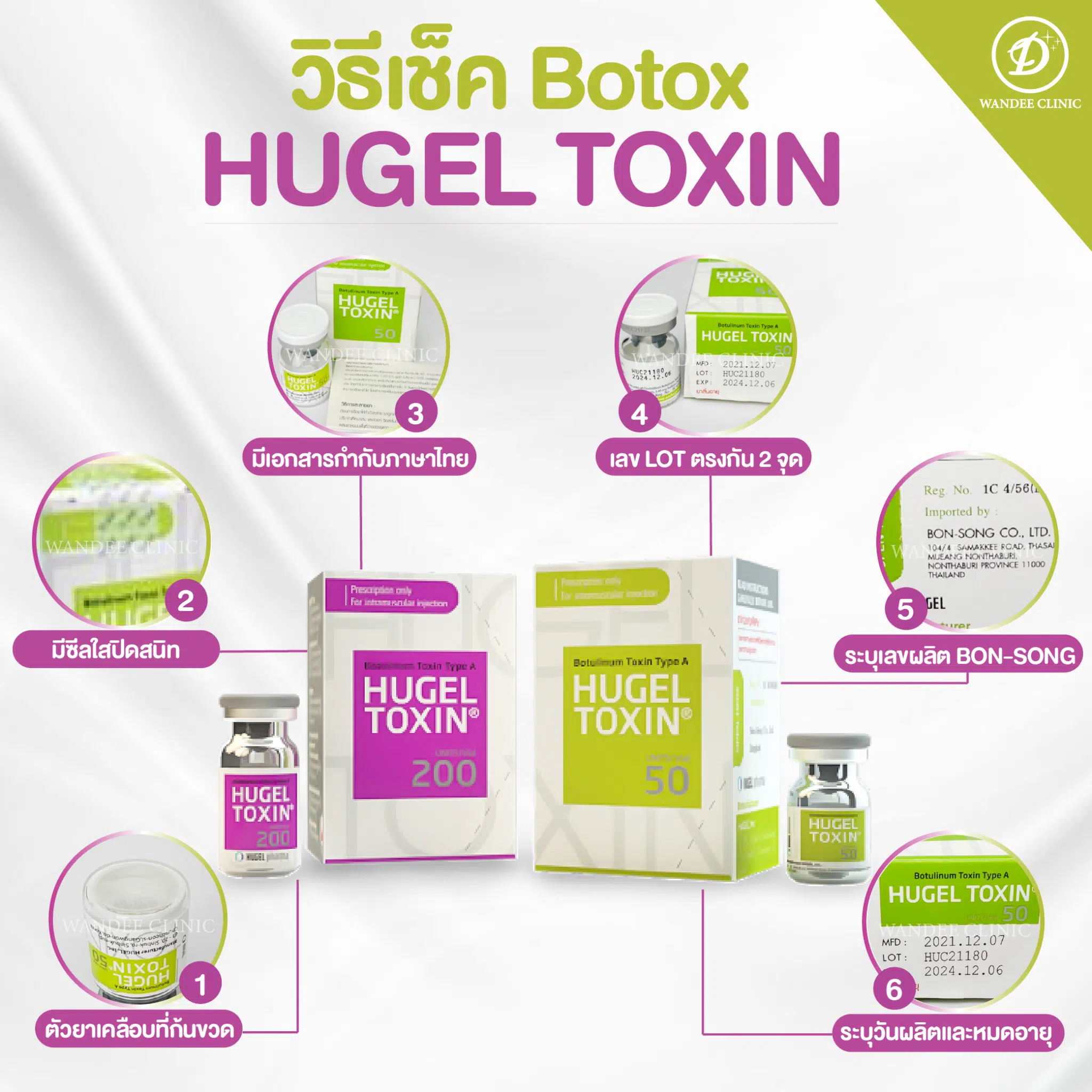 วิธีเช็ค Hugel