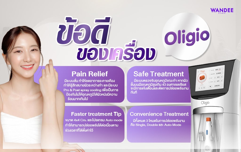 ข้อดีของเครื่อง oligio คืออะไรบ้าง ใครบ้างที่ควรทำ