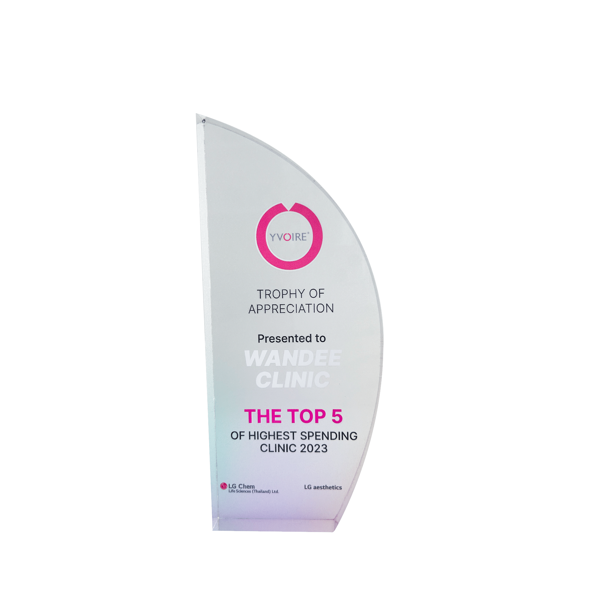 รางวัล Yvoire Filler Wandee Clinic 2023