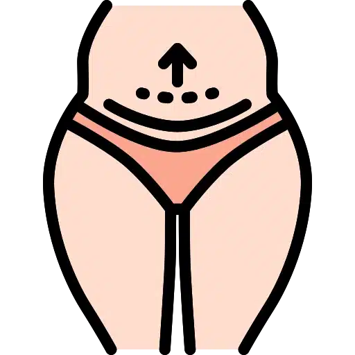 บริเวณที่นิยมทำ Pandora Lipolysis