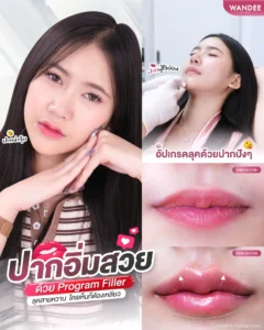 ปากอิ่มสวย ดูละมุนทุกองศา ด้วยโปรแกรม 𝗙𝗶𝗹𝗹𝗲𝗿 เติมจุดเดียว