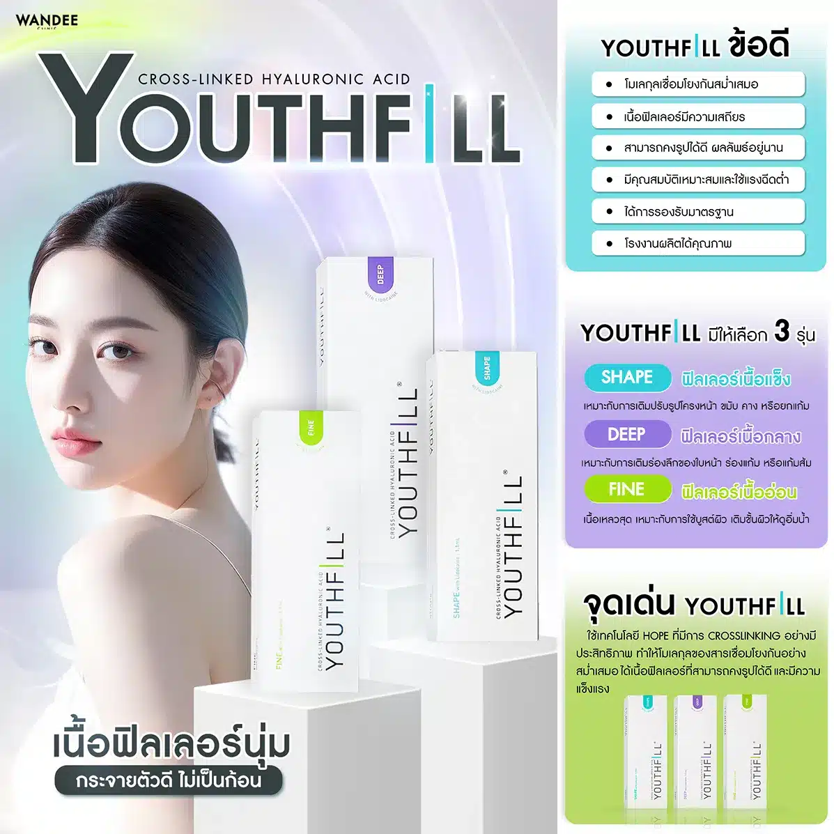 วัตกรรมใหม่ เนื้อนุ่ม กระจายตัวดี ไม่เป็นก้อน