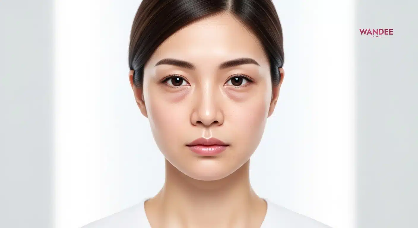 การเปลี่ยนแปลงของผิวในช่วงอายุ 26–35 ปี เช่น ใต้ตาเริ่มโทรมและปริมาตรใบหน้าลดลงเล็กน้อย