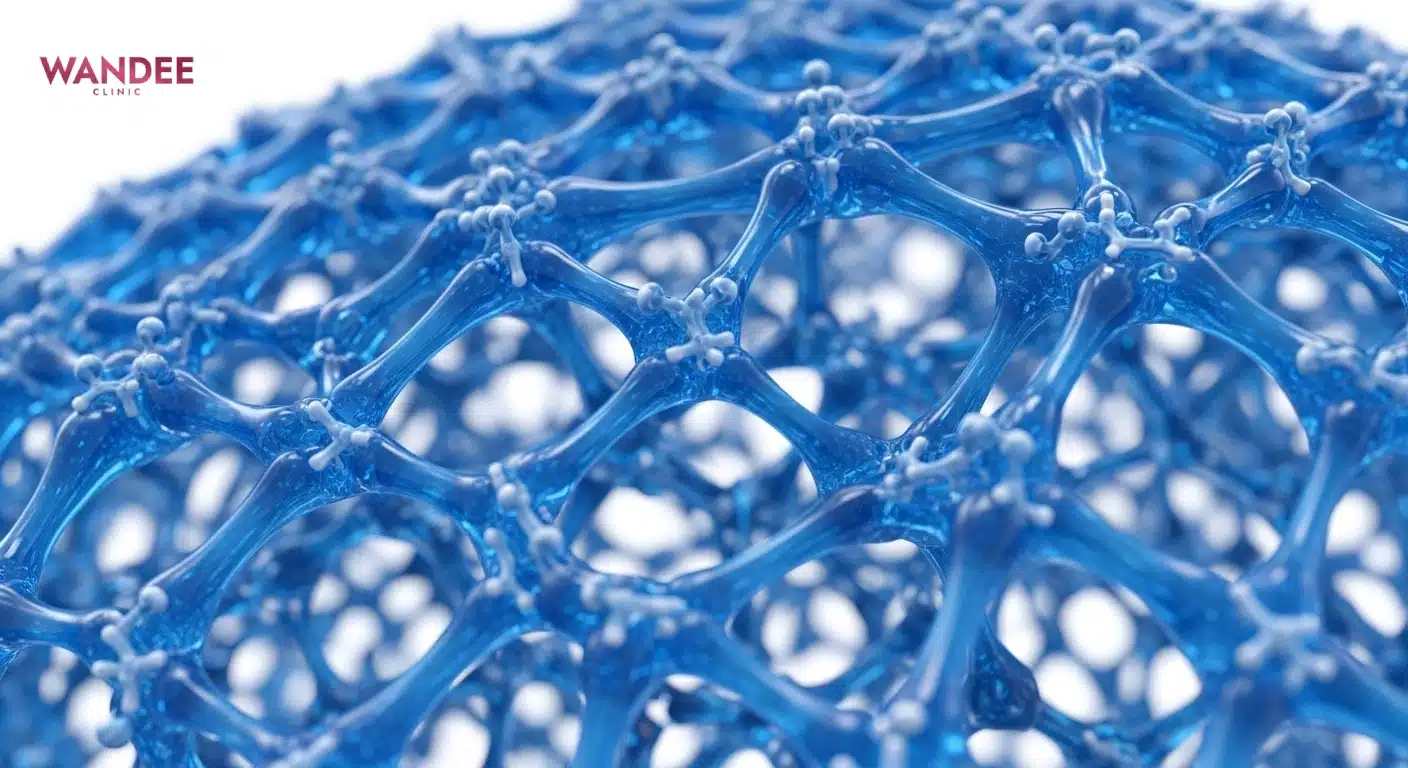 ภาพโครงสร้างโมเลกุลฟิลเลอร์แสดงความแตกต่างระหว่าง Cross-link และค่า G Prime