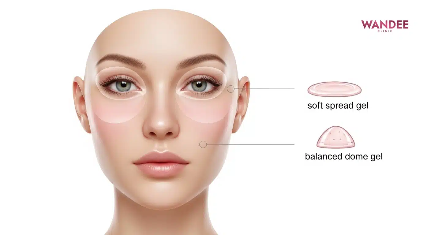 under-eye-vs-nasolabial-gel-behavior