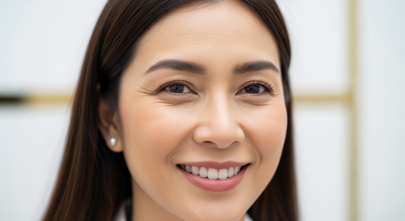 รอยย่นหางตาเกิดจากการยิ้มและการขยับกล้ามเนื้อรอบดวงตา