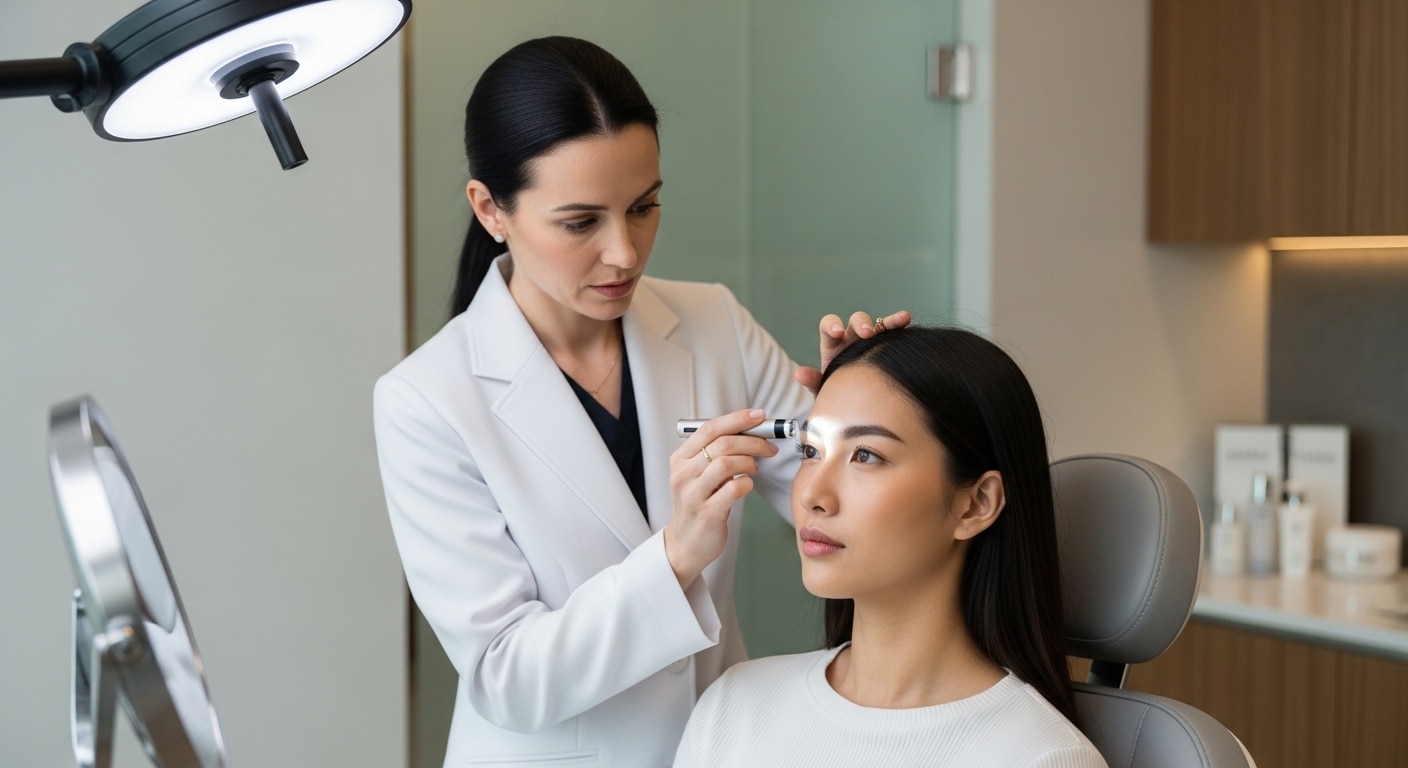 การประเมินหน้าผากและระหว่างคิ้วร่วมกันช่วยให้ผลลัพธ์สมดุลกว่า