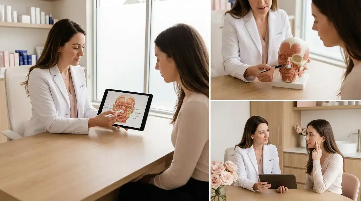 แพทย์อธิบายเรื่องชั้นผิวและแนววางฟิลเลอร์ที่มีผลต่อความบวมหลังฉีด