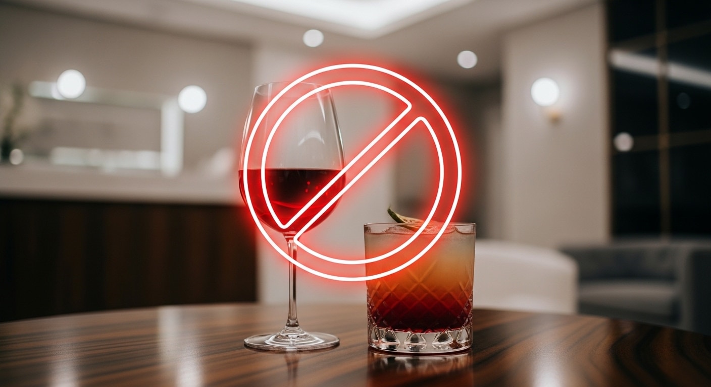 ข้อห้ามดื่มแอลกอฮอล์หลังฉีดฟิลเลอร์ ป้องกันปัญหาหน้าบวมและเลือดสูบฉีด