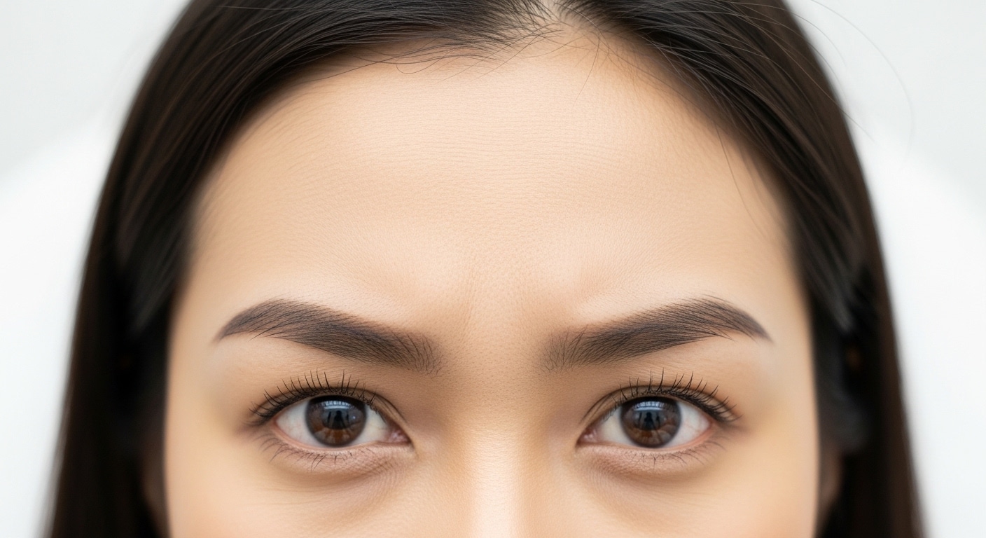 หน้าผากกับระหว่างคิ้วเป็นคนละตำแหน่งของการฉีดโบท็อกซ์