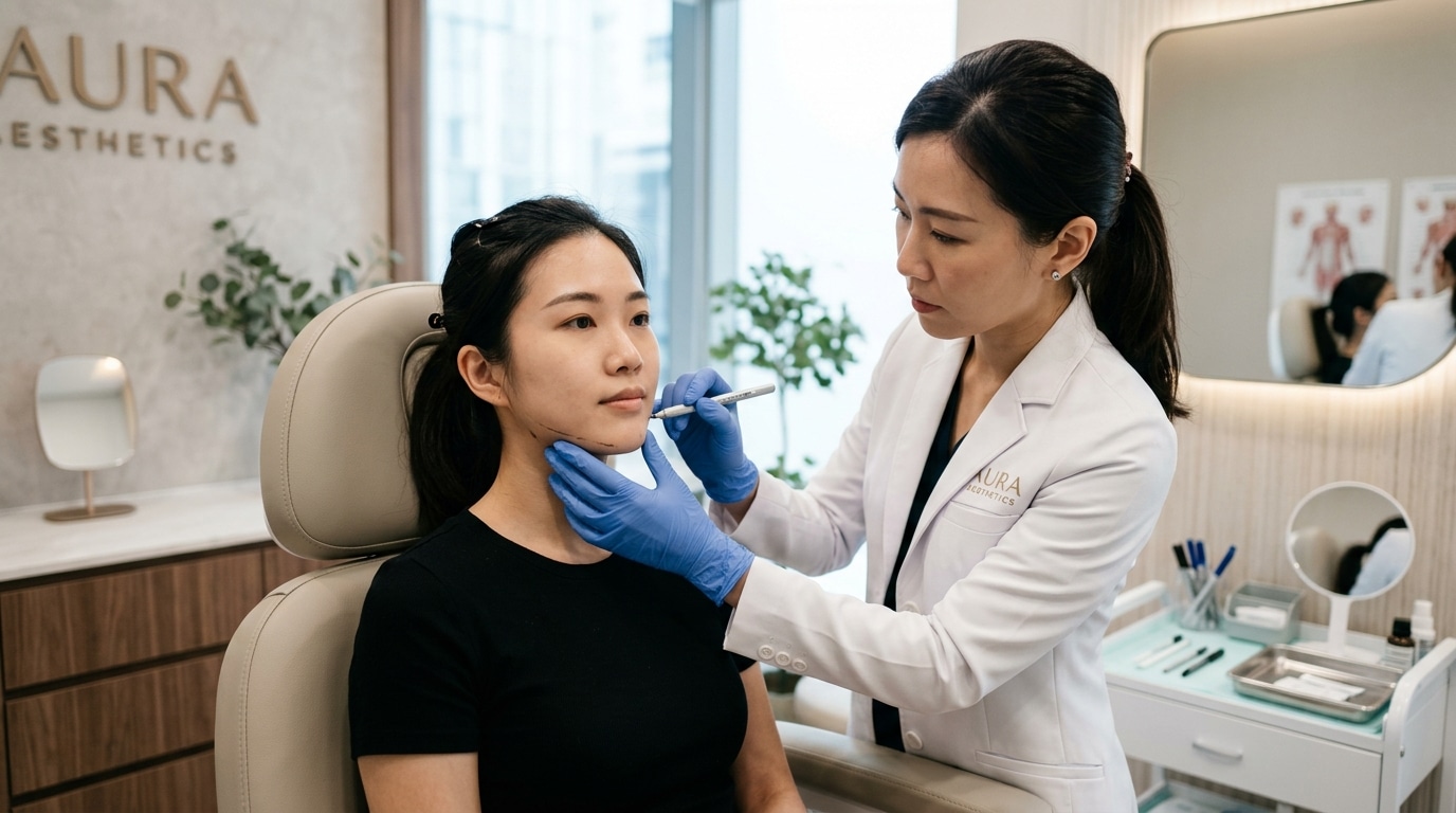 จำนวนยูนิตโบท็อกลดกรามต้องประเมินตามขนาดกล้ามเนื้อและรูปหน้าเฉพาะแต่ละคน