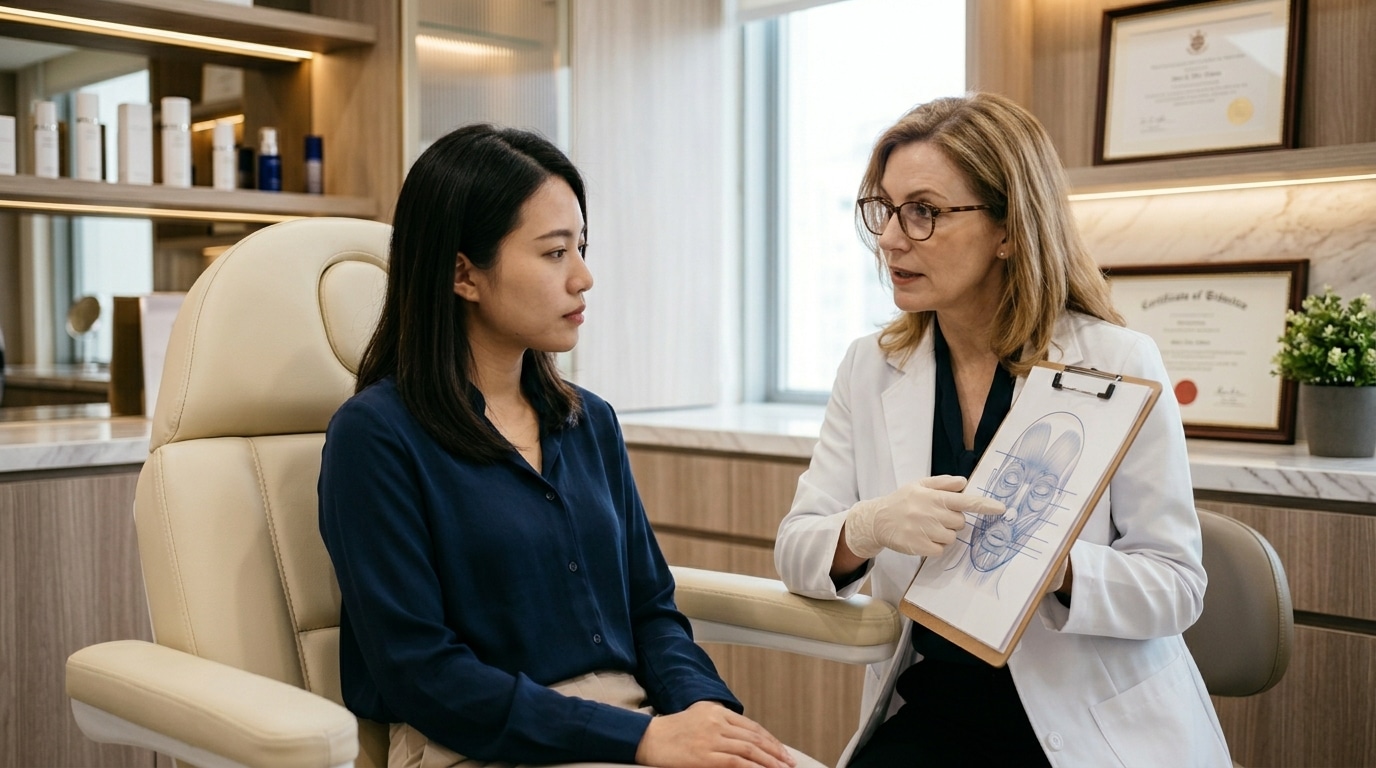 การดูแลตัวเองก่อนและหลังฉีดโบท็อกลดกรามมีผลต่อความนิ่งของผลลัพธ์และความสบายหลังทำ