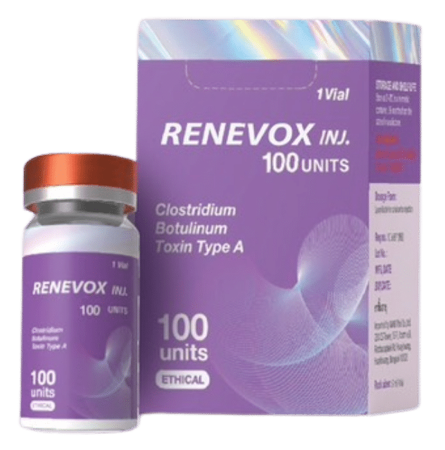 Renevox botox mockup