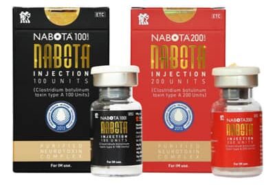 nabota botox mockup