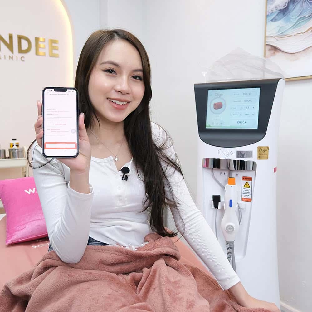 สวยอย่างมั่นใจ เพราะทุกอย่าง “เช็กได้”💗 ที่ 𝗪𝗮𝗻𝗱𝗲𝗲 𝗖𝗹𝗶𝗻𝗶𝗰 ทุกเคสเปิดกล่องใหม่ต่อหน้า พร้อมให้สแกนตรวจสอบได้