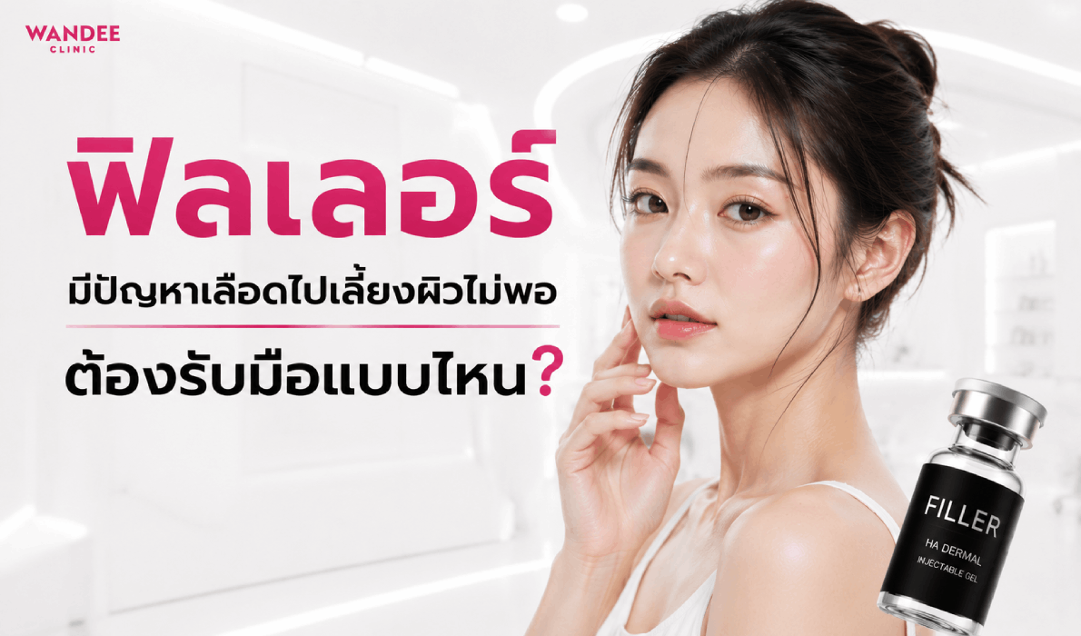 ฟิลเลอร์มีปัญหาเลือดไปเลี้ยงผิวไม่พอ ต้องรับมือแบบไหน พร้อมอธิบายสัญญาณเตือนและแนวทางปฏิบัติเมื่อสงสัยภาวะหลอดเลือดอุดตันจากฟิลเลอร์