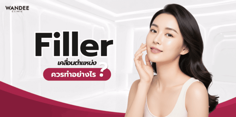 ฟิลเลอร์เคลื่อนตำแหน่ง หน้าฟูผิดจุด หรือทรงเปลี่ยน พร้อมแนวทางประเมินสาเหตุและวางแผนแก้ไขอย่างเหมาะสมโดยแพทย์